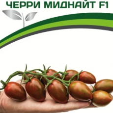 Партнер Томат ЧЕРРИ МИДНАЙТ F1 (5шт) двойной пакет - Товары для дома и сада