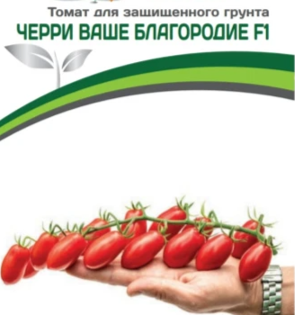 Партнер Томат ЧЕРРИ ВАШЕ БЛАГОРОДИЕ F1 (5шт) двойной пакет - Товары для дома и сада